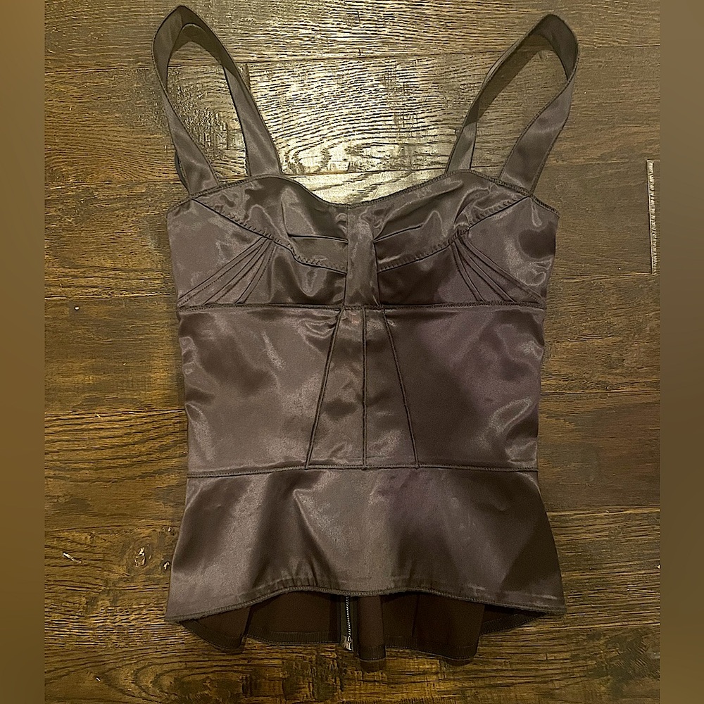 dolce and gabbana corset top